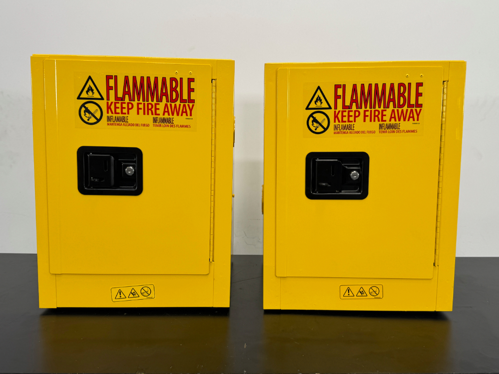 Image of Uline Flammable Liquid Storage Cabinets - Quantity 2